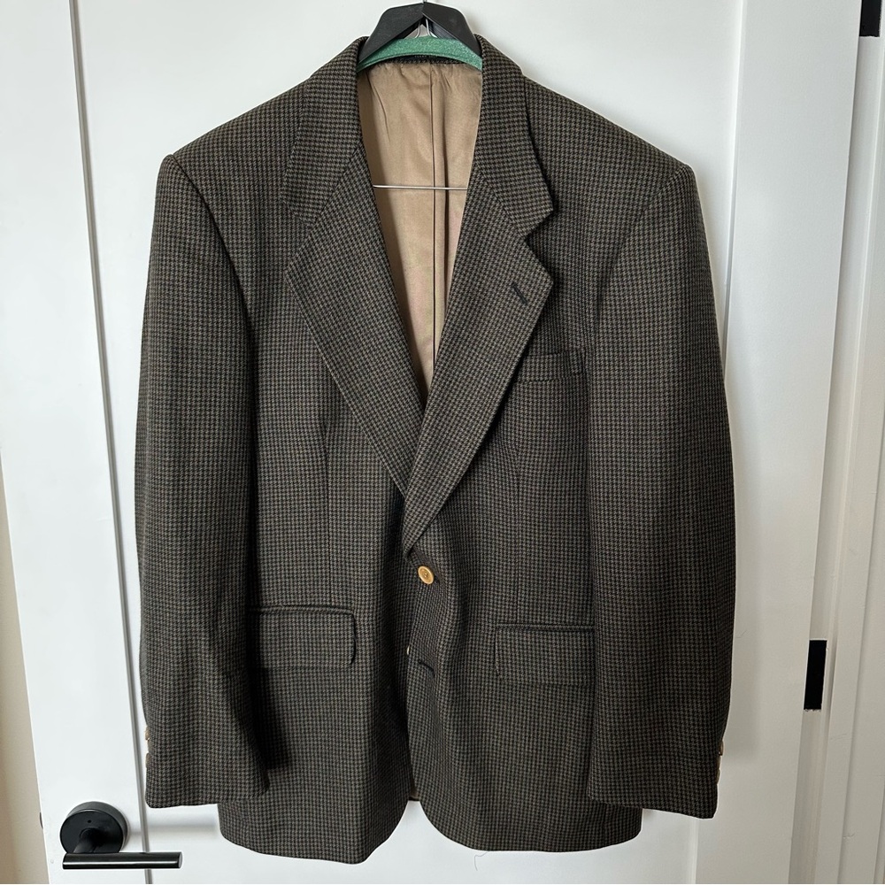 Houndstooth Oscar de la Renta blazer